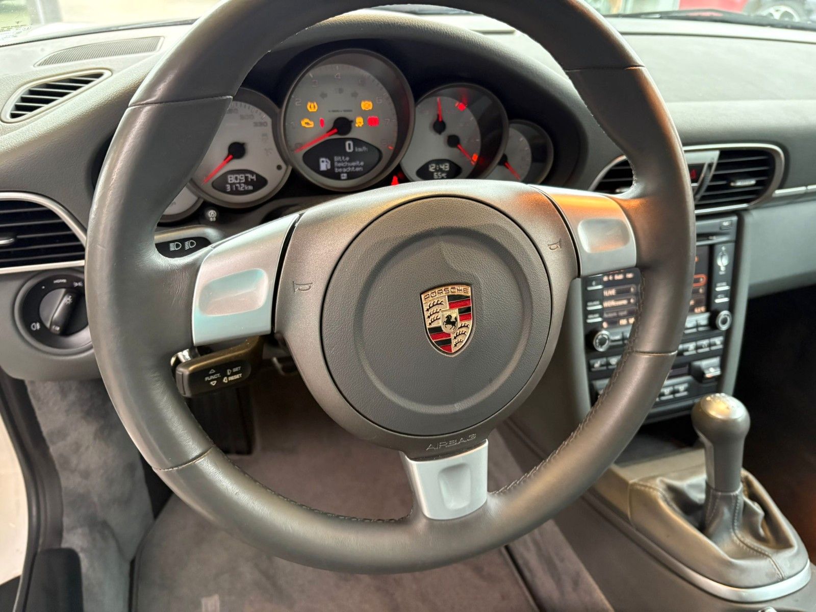 Fahrzeugabbildung Porsche 997 Carrera 4 S MKII Schalter 111 punkte check