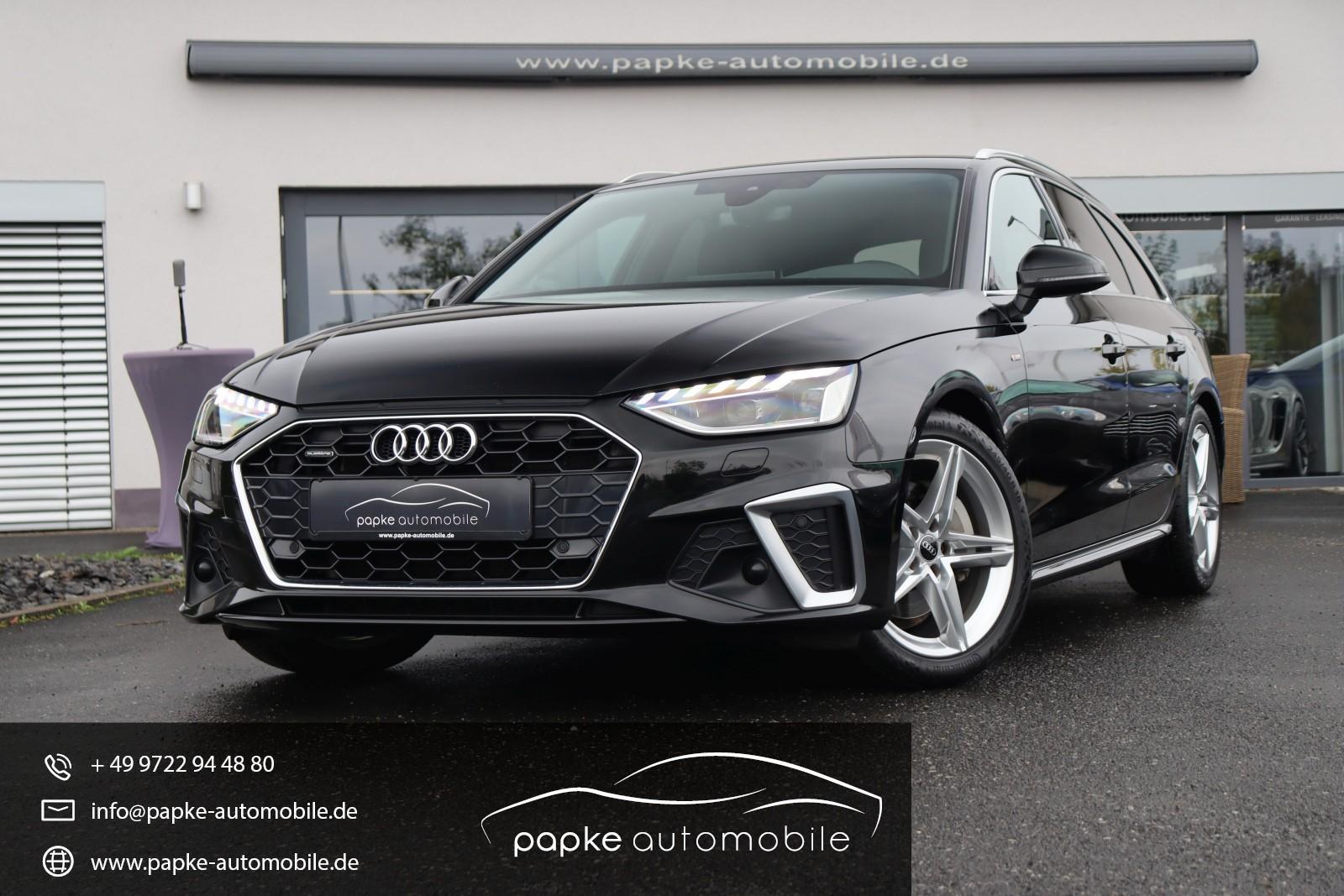 Audi A4 40 TDI S-Line +AHK+18ZOLL+MATRIX+NAVI+STANDHZ