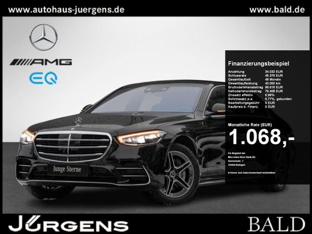 Mercedes-Benz S 500 4M lang AMG/Digital/Burm3D/360/Memory/19''