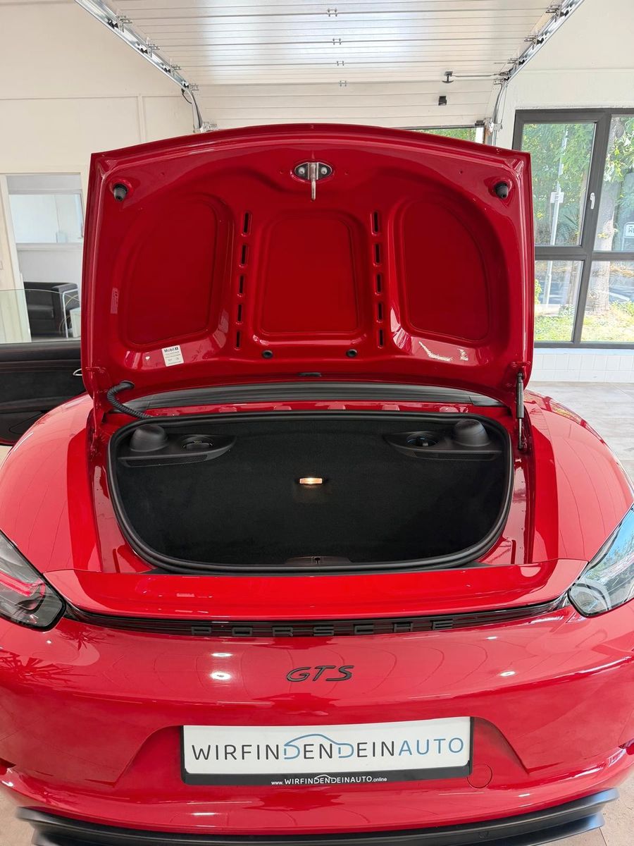Porsche Boxster 718 GTS Klappe Chrono Approved Carplay foto 13
