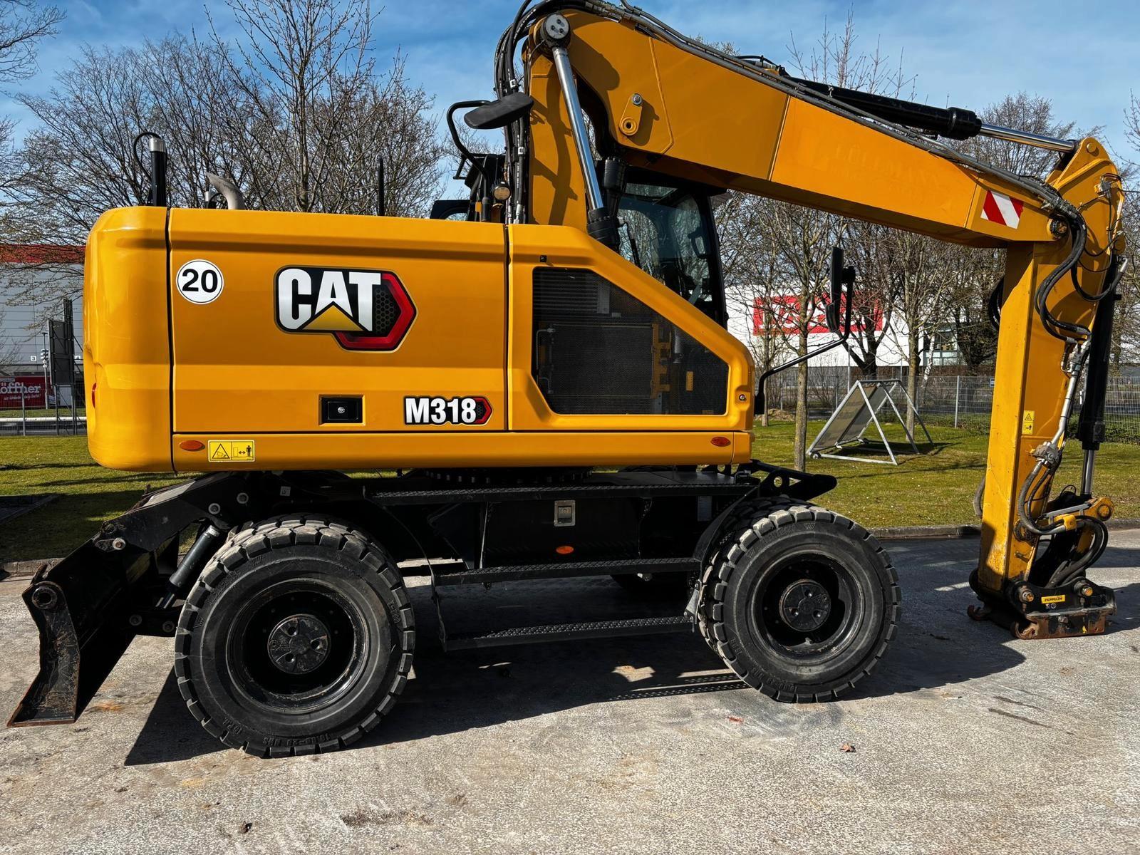 CAT M318-07 Erst 2800 Betriebsstunden