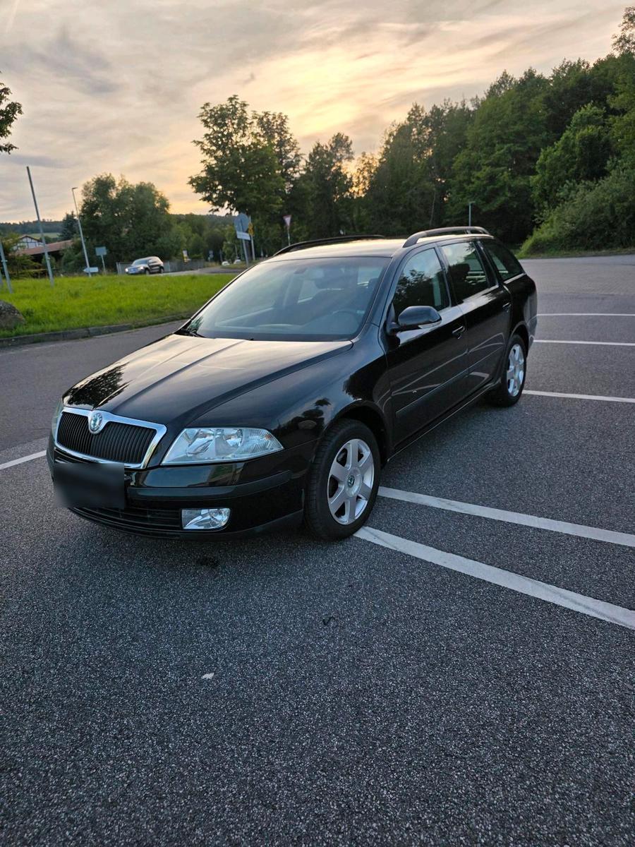 Skoda Octavia 2006 — rear view