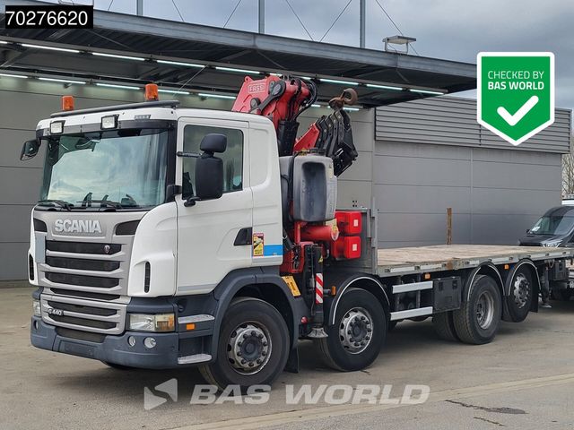 Scania G440 8X2 Fassi F455A.2.25 E-DYNAMIC Kran Crane R