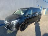 Mercedes-Benz V300 LANG MARCO POLO AMG-LINE LED 360° AHK KÜCHE - schwarz Wohnwagen