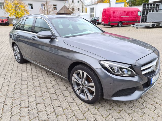 MERCEDES-BENZ C 250 d 4M. AV. 9G PANO LEDER LED HUD AHK NAVI