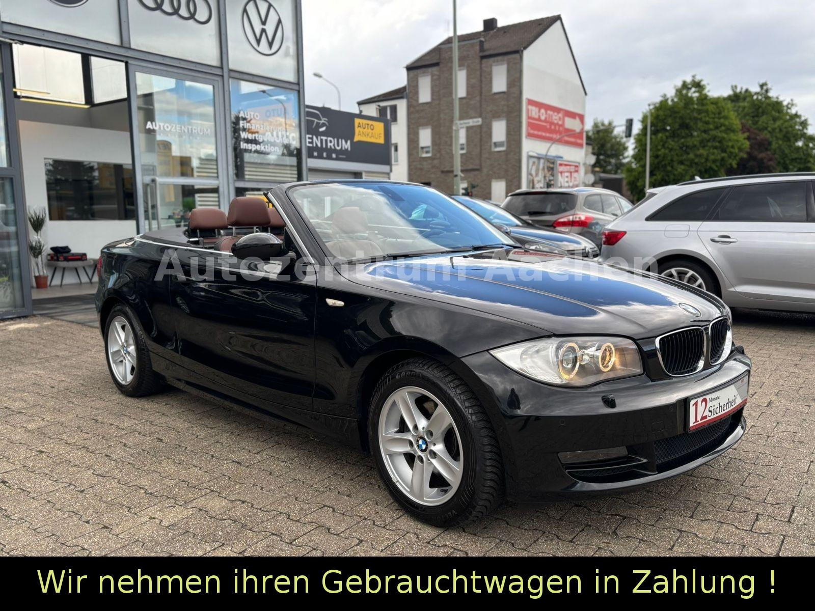 BMW 118 i Cabrio * LEDER*NAVI*1.HAND*SHZ*XENON*TEMPO
