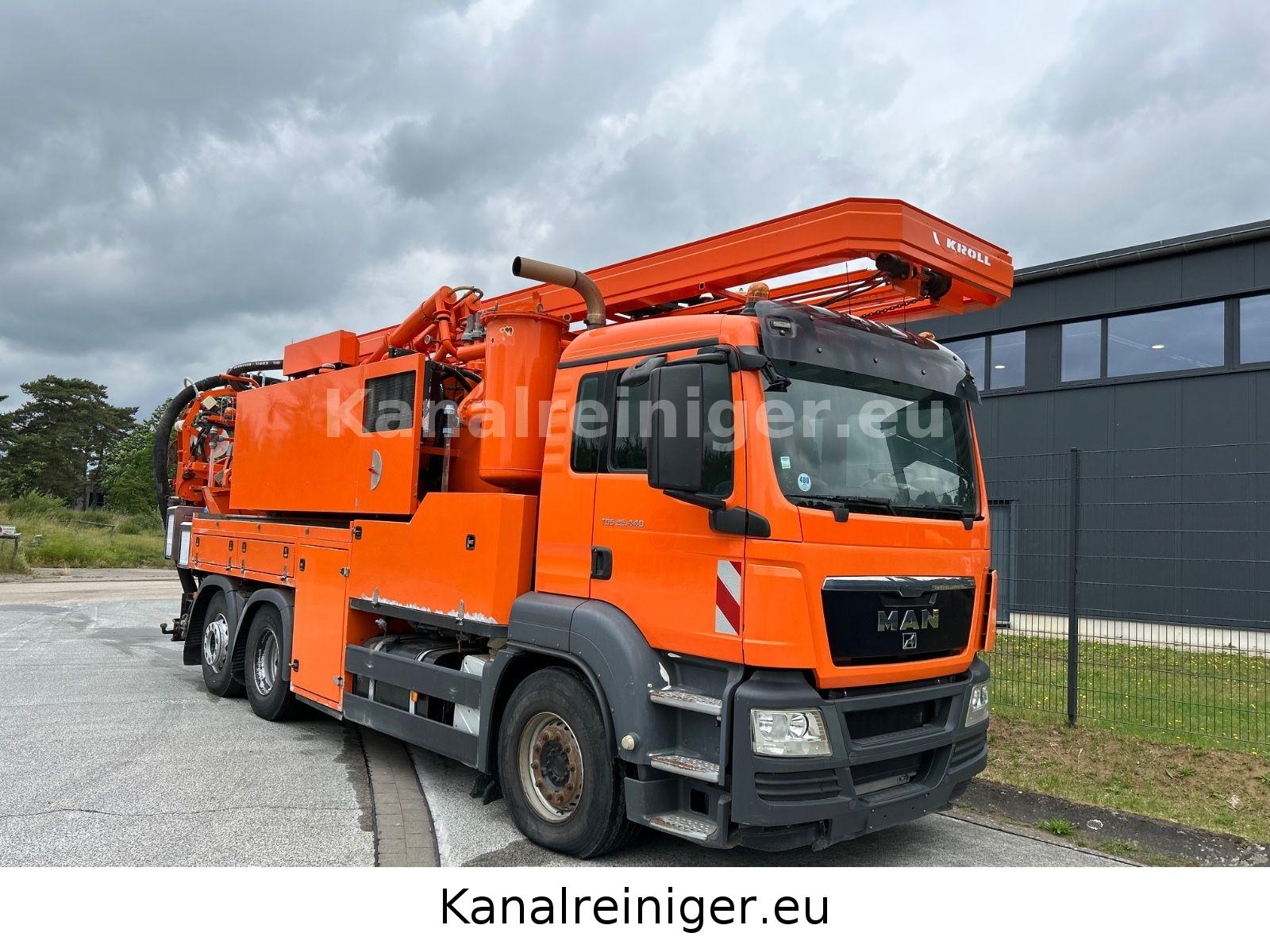 MAN TGS 26.440  6x2/KROLL Wasserrückgewinner WRS2