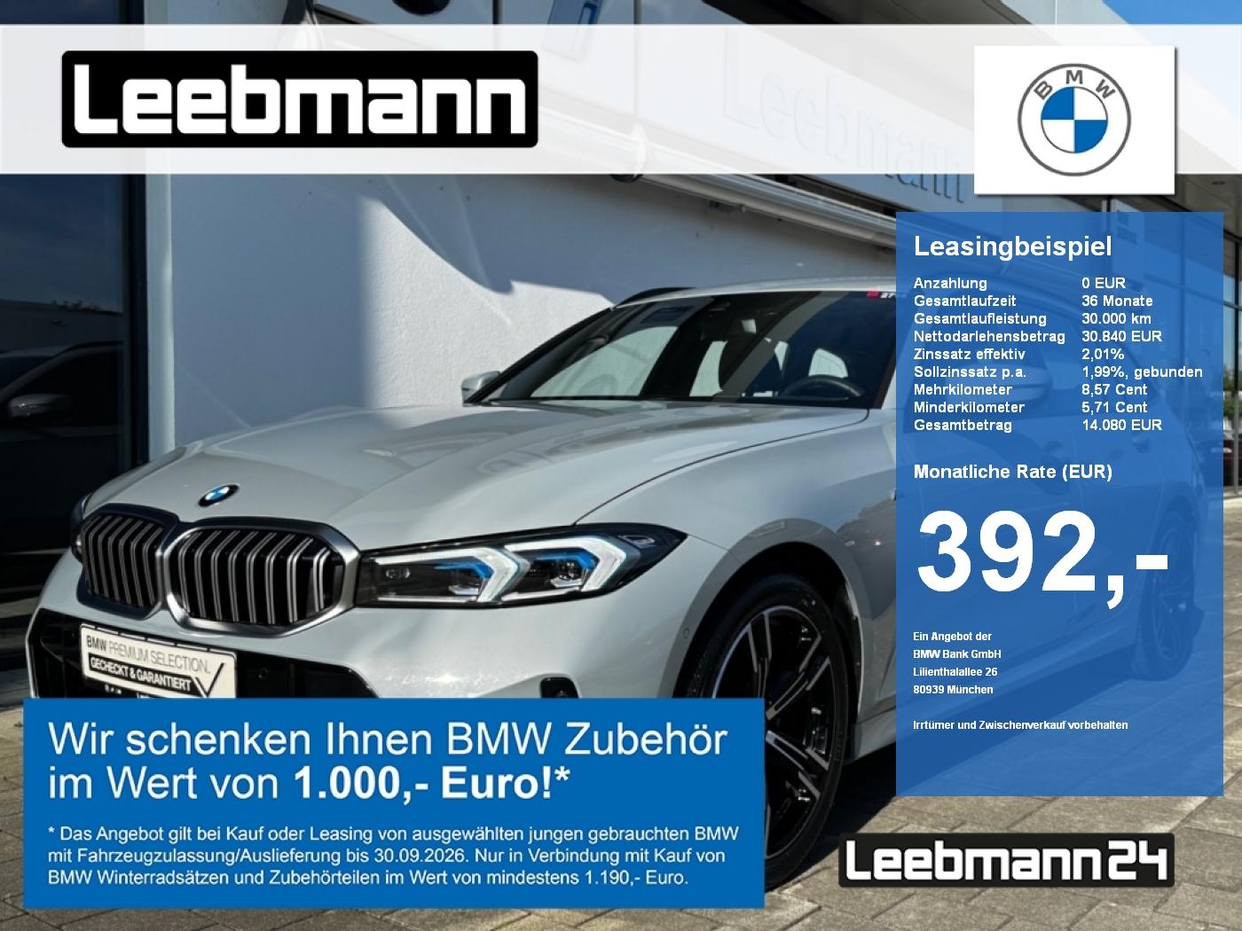 BMW 318i Touring M-Sportpaket Finanzierung ab 1,99%