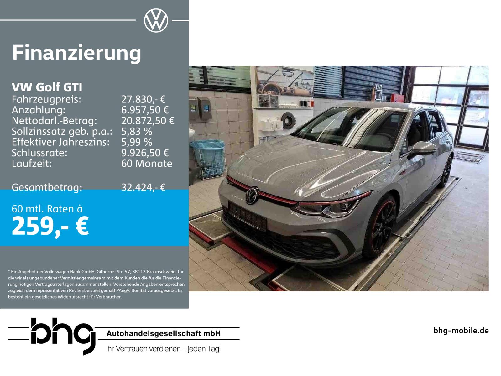 Volkswagen Golf GTI 2.0 TSI