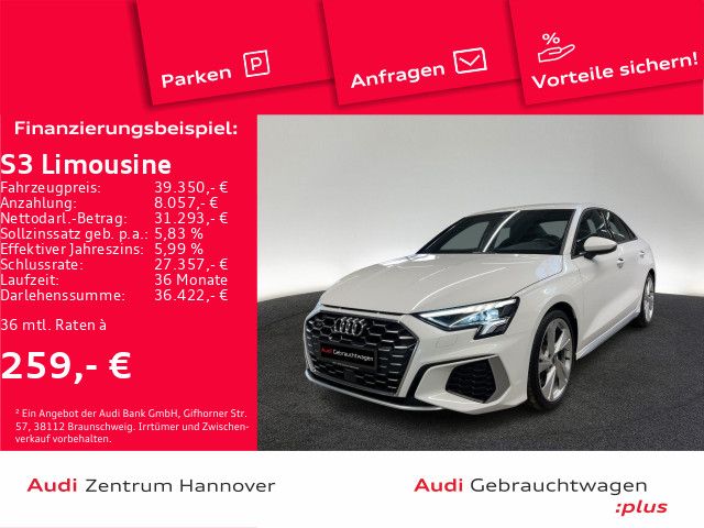 Audi S3 Limousine 2.0 TFSI quattro ACC B&O virtual Ka