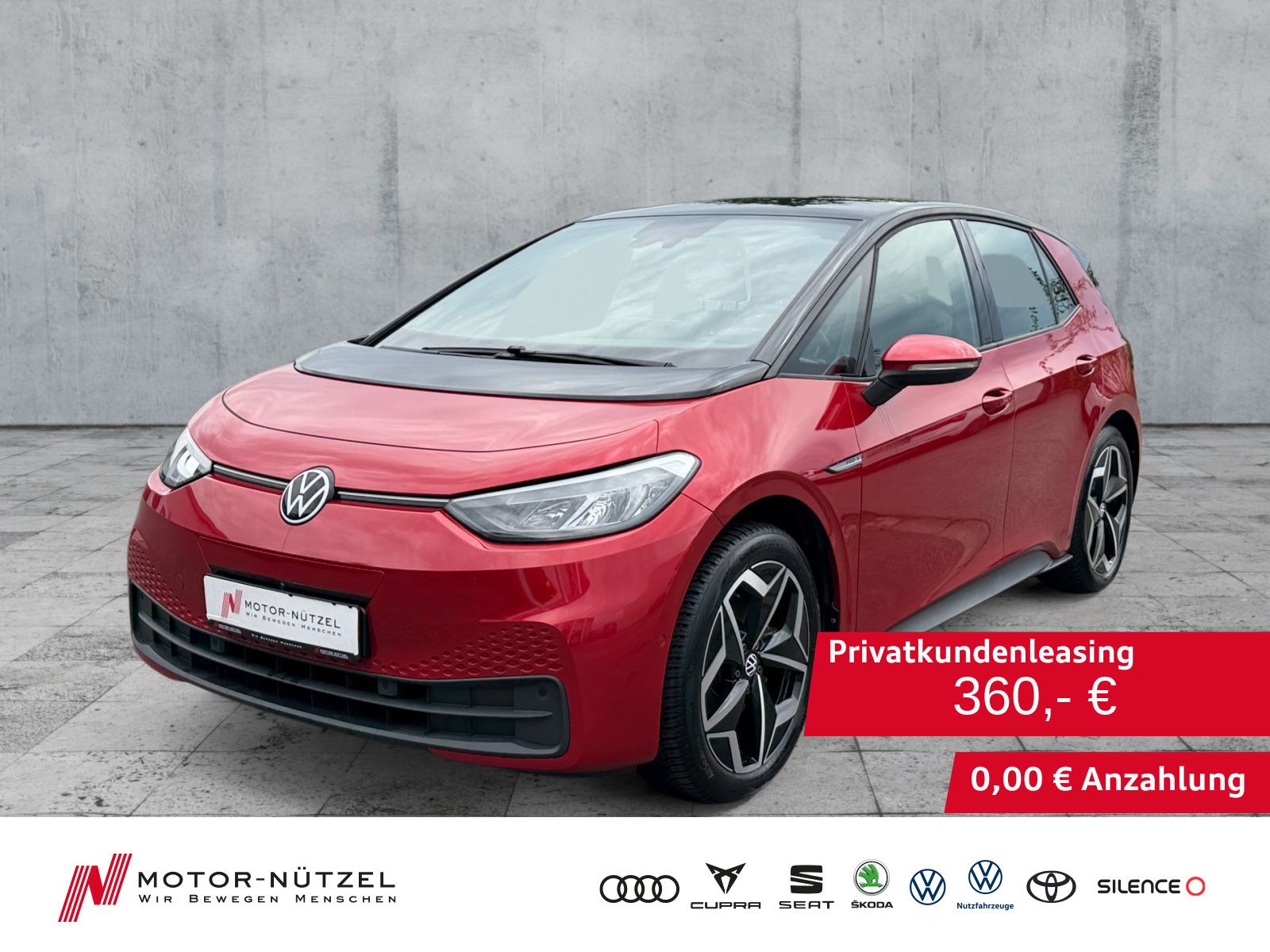 Volkswagen ID.3 150kW Pro S LED+NAVI+ACC+SHZ+AREA-VIEW+19Z.