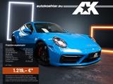 Porsche 992 GTS Sport-Design Sportabgas Carbon - blaue Porsche 992