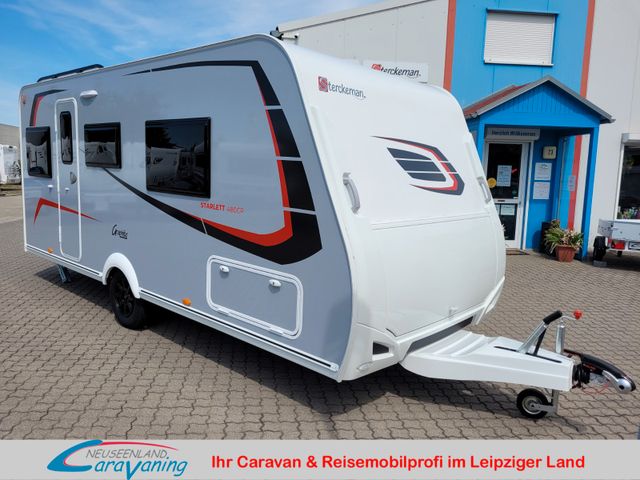 Neuseenland Caravaning Fahrzeugverkauf STERCKEMAN Starlett Graphite 480CP*MJ22*1500kg*Queensbett