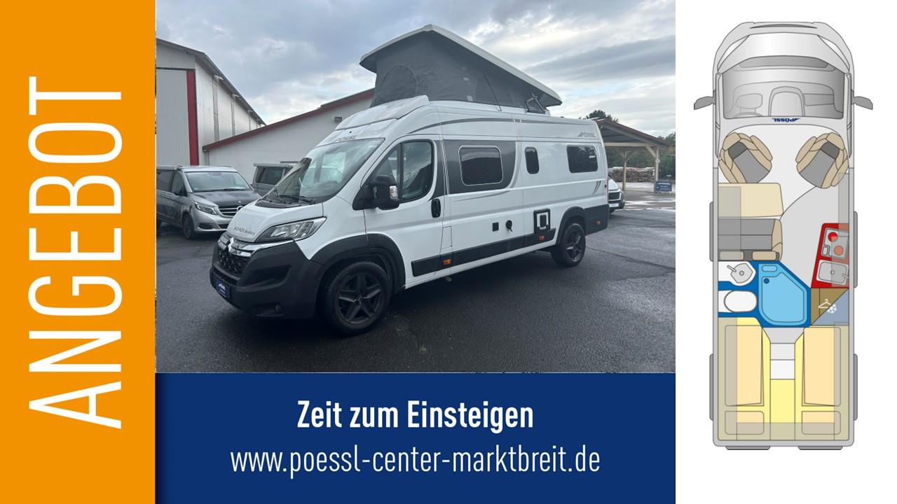 Pössl ROADCRUISER 165 PS,Aufstelldach,18Zoll,Luftf.