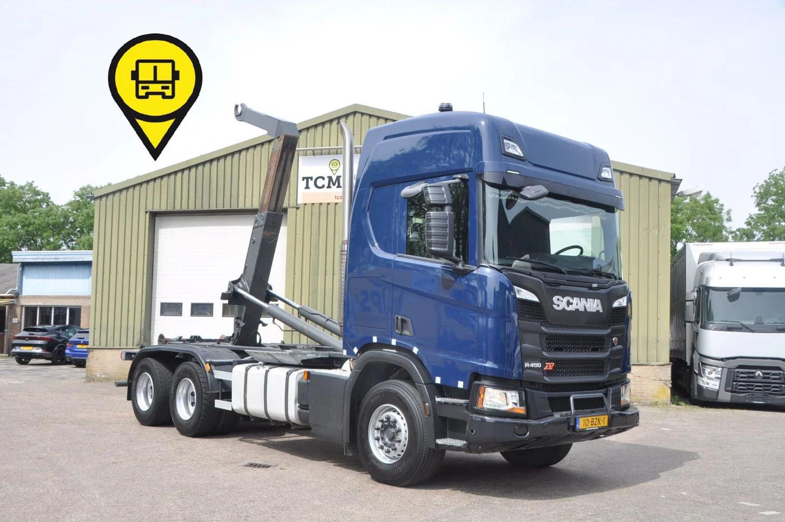 Scania R450 XT 6X4 2018 RETARDER HAAKARM
