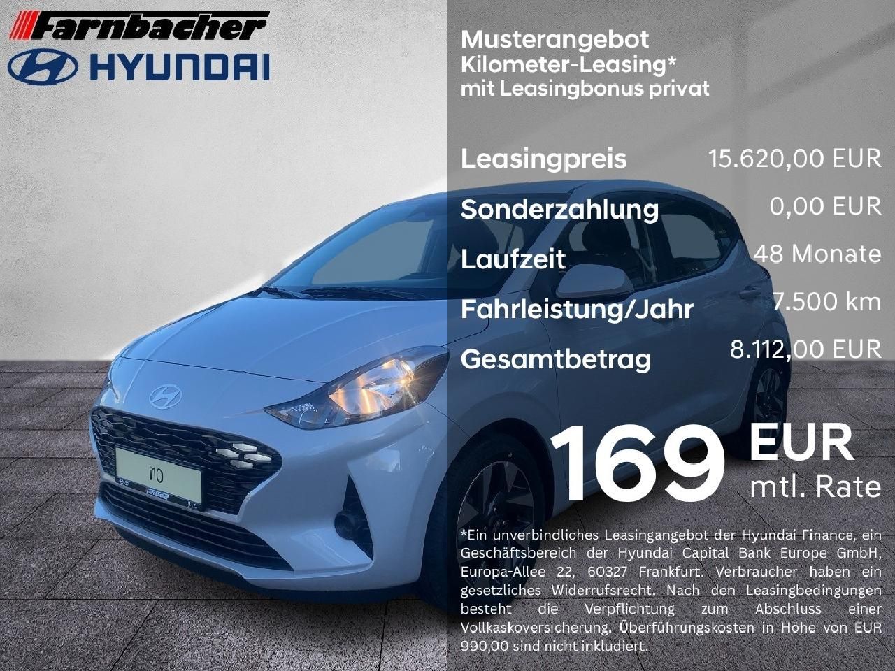 Fahrzeugabbildung Hyundai i10 Trend