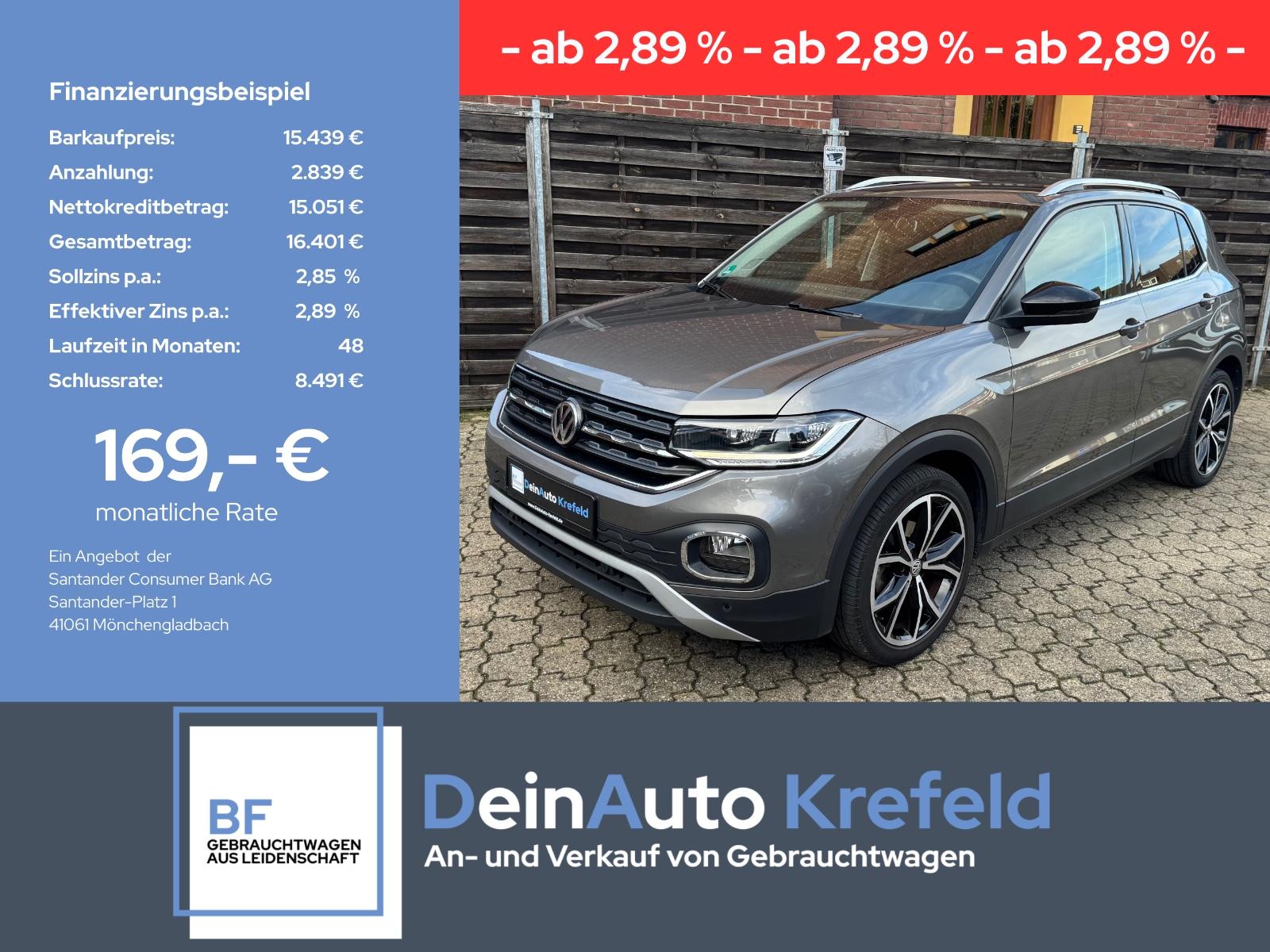 Volkswagen T-Cross 1.0 TSI Style LED, Navi, AHK, ACC