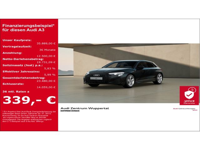 Audi A3 Sportback 35 TFSI S-LINE KAMERA LED SHZ PDC