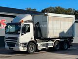 DAF CF 250 VDL-Abrollkipper mit Planenaufbau und LBW - Pkw-Anhänger Mit plane