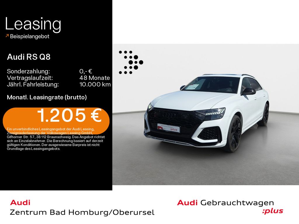 Audi RS Q8 tiptronic*Matrix*HUD*B&O*Pano*AHK*Virtual*