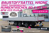 Krone SDP 27/BAUSTOFF/TRIDEC/BPW/RUNGENTASCHEN LIFT