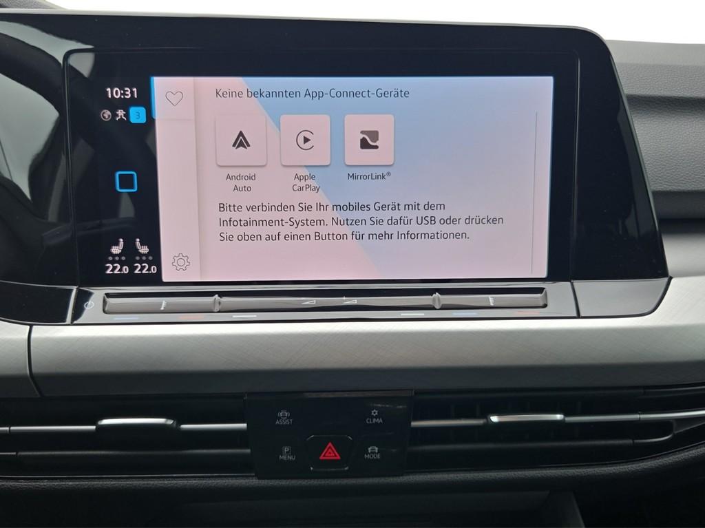 Volkswagen Golf VIII 1.5 TSI Life LED*NAV*SHZ*ACC*PARKLENK*, миниатюра 16