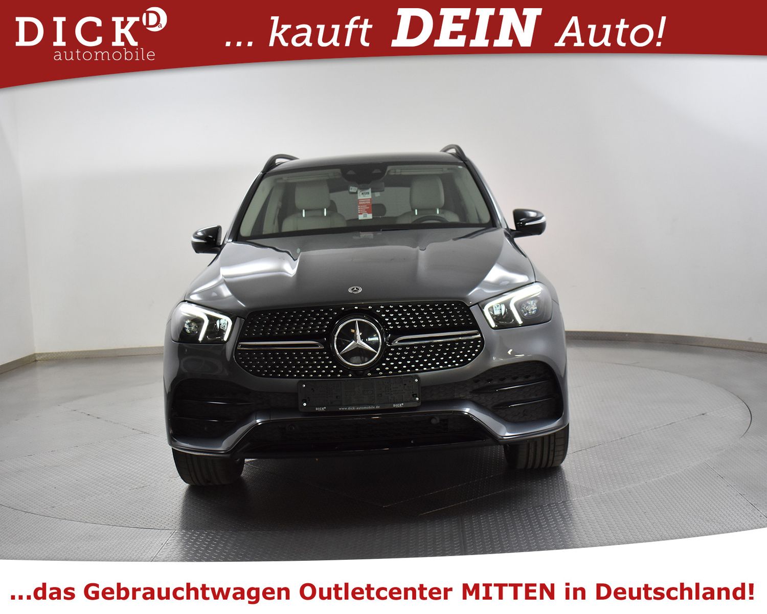 MERCEDES-BENZ GLE 350d 4M 2X AMG Line NIGHT+LED+HEAD+BURM+360+ - Image 3