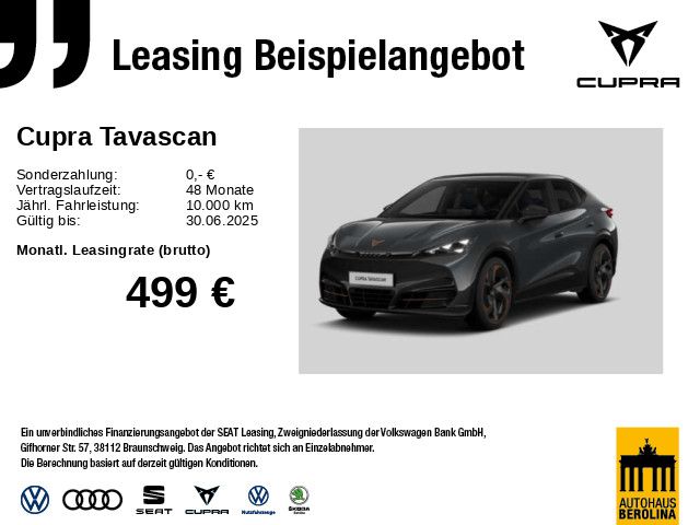 CUPRA Tavascan Endurance *MATRIX*Glasdach*HuD*ACC*SHZ*
