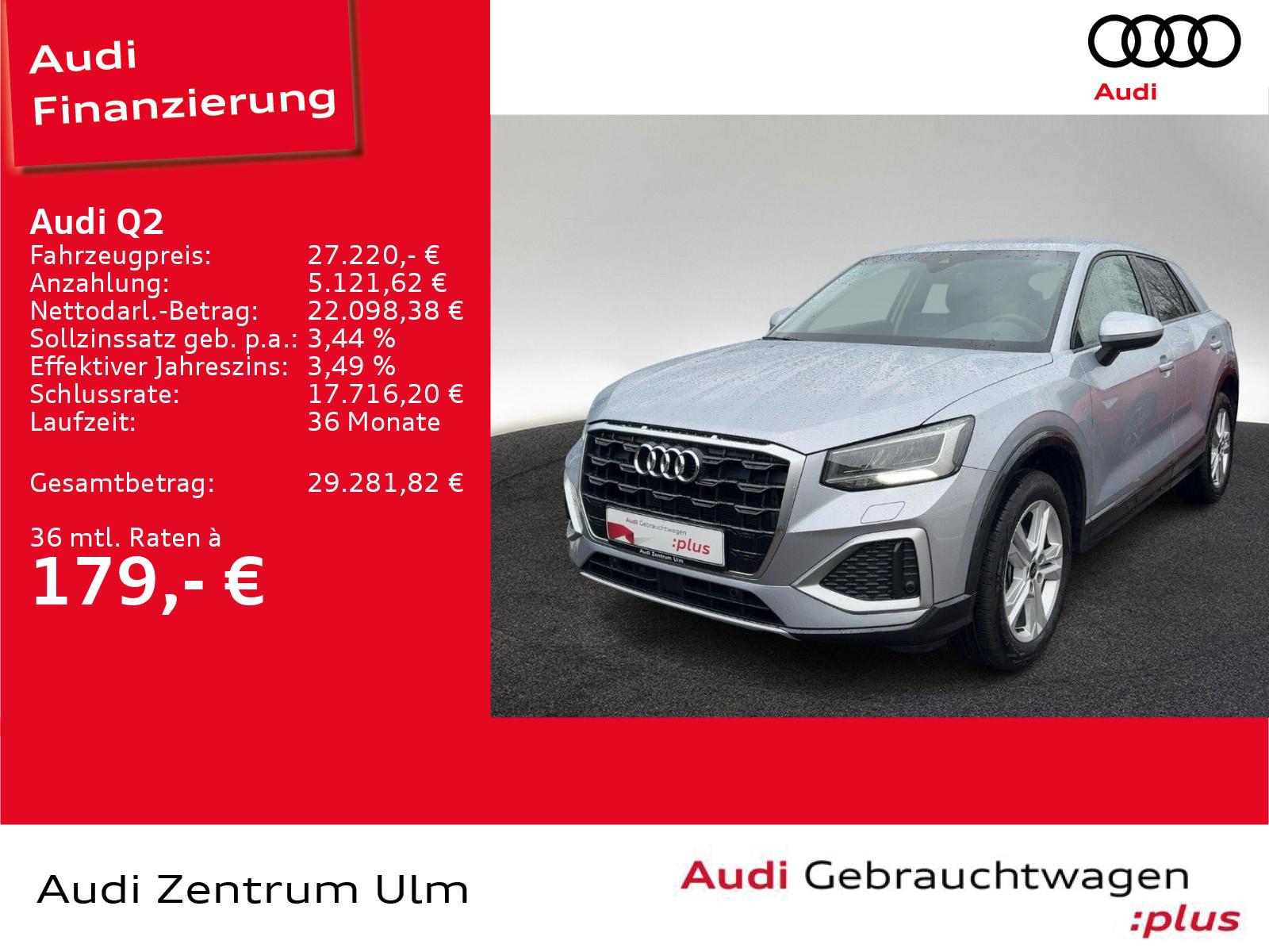 Audi Q2 advanced 30 TFSI 17 AHK KEYL NAVI+ RFK 5J.GAR