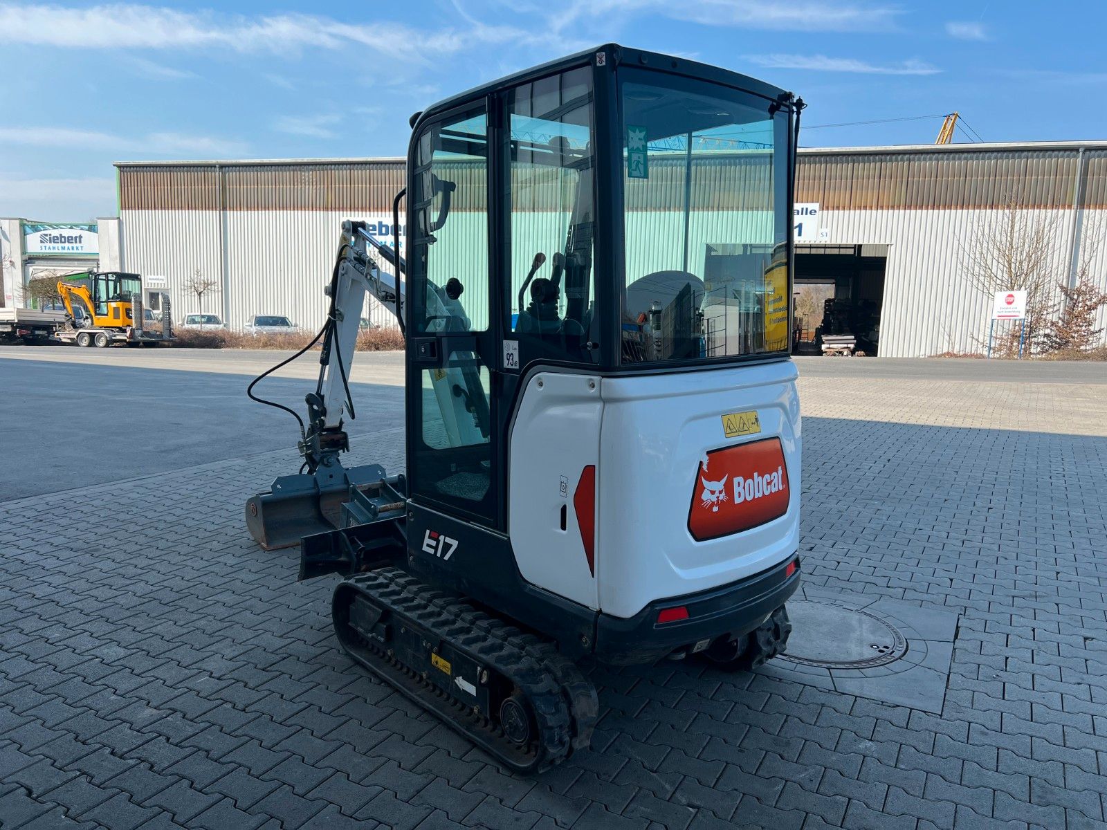 Fahrzeugabbildung Bobcat E17 / MS01 / nur 57h! / 2023 / Löffelpaket