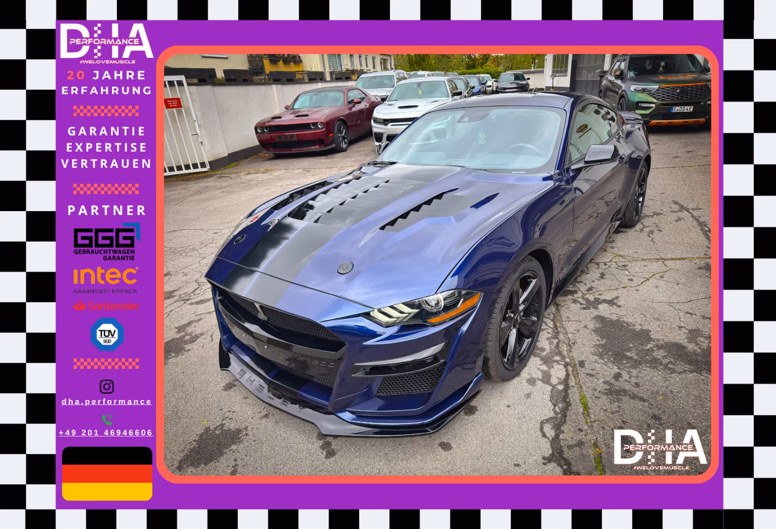 Ford Mustang 2.3 PREMIUM GARANTIE*LED*LEDER**