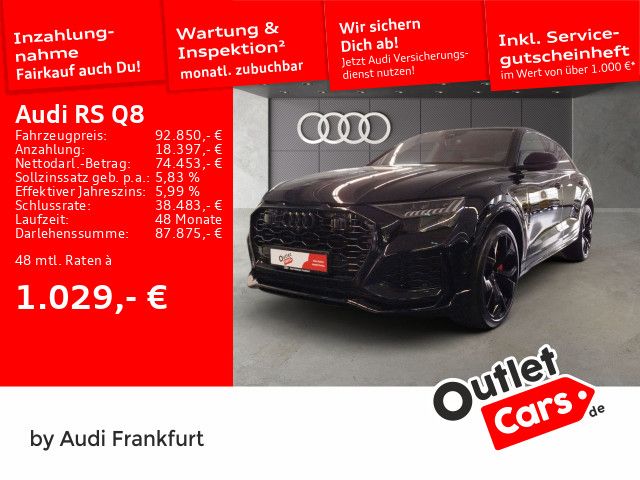 Audi RS Q8 tiptronic MatrixLED Luft HuD B&O Panorama