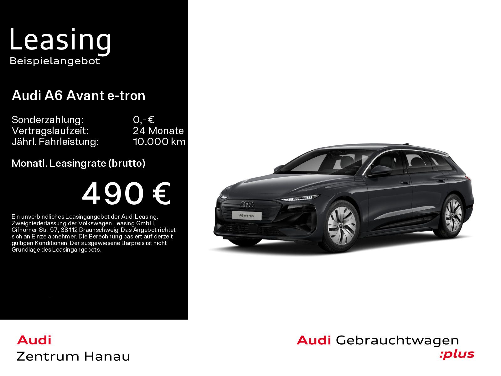 Audi A6 Avant e-tron advanced*0,25%*MATRIX*LUFT*AHK*S
