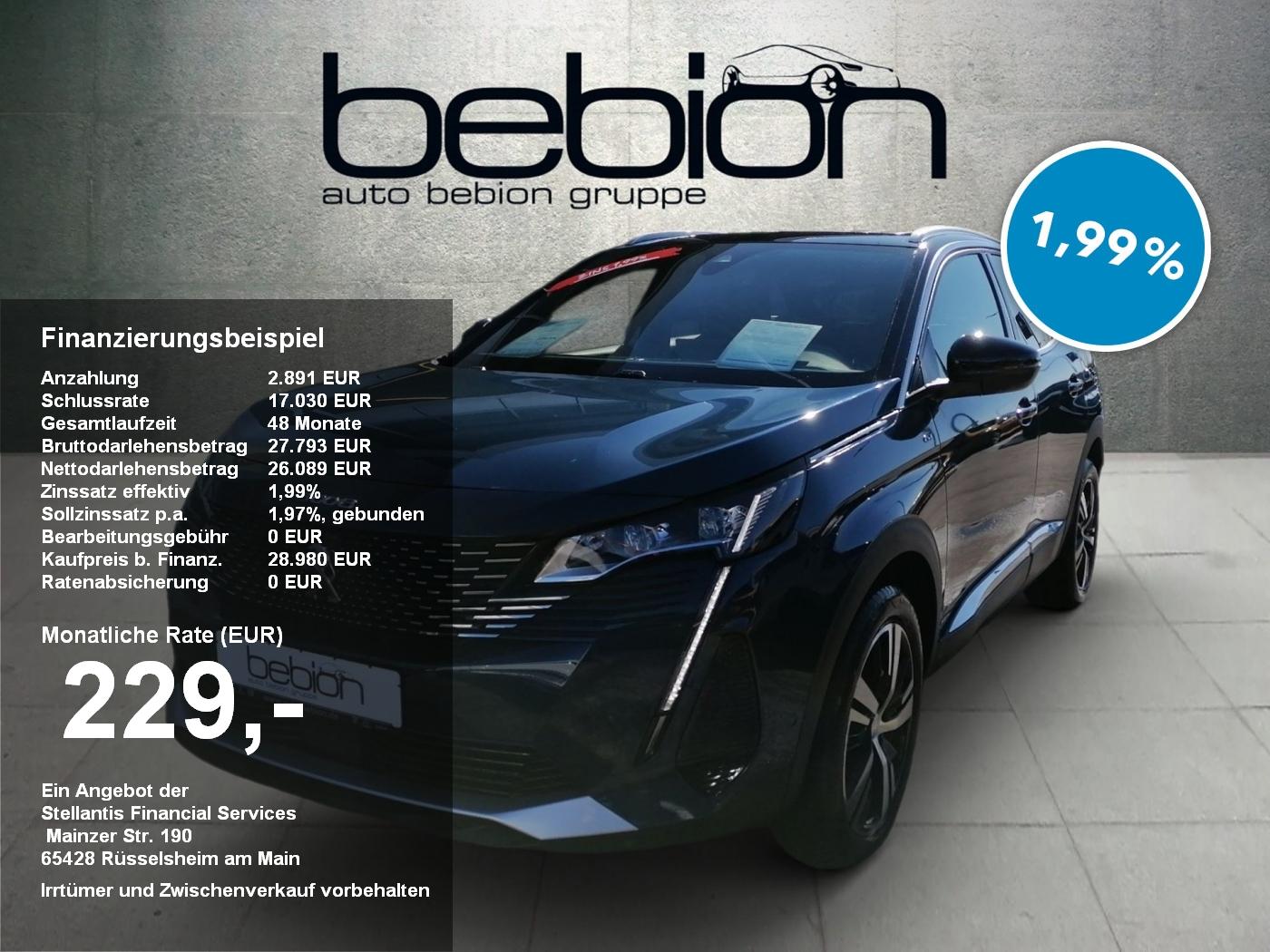 Peugeot 3008 Hybrid 136 e-DSC6 GT ACC LED Navi PDC Pano