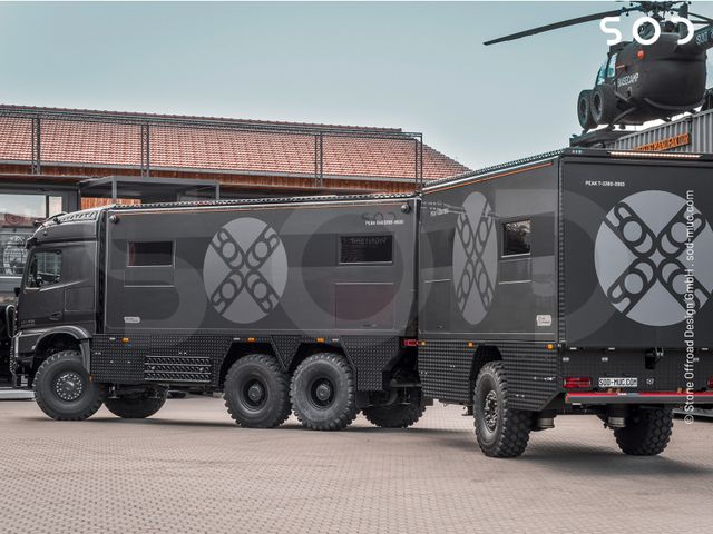 Mercedes-Benz SOD PEAK  6x6 inkl. Trailer Expeditionsmobil