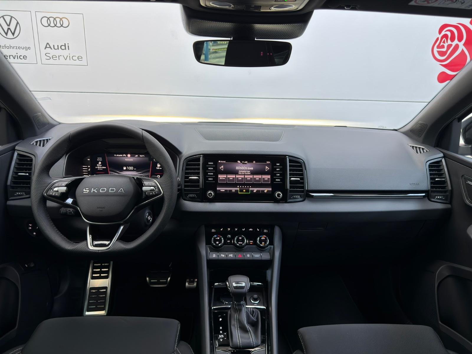 Skoda Karoq Sportline#5J.Gar#Matrix#360°#AHK#Navi#App