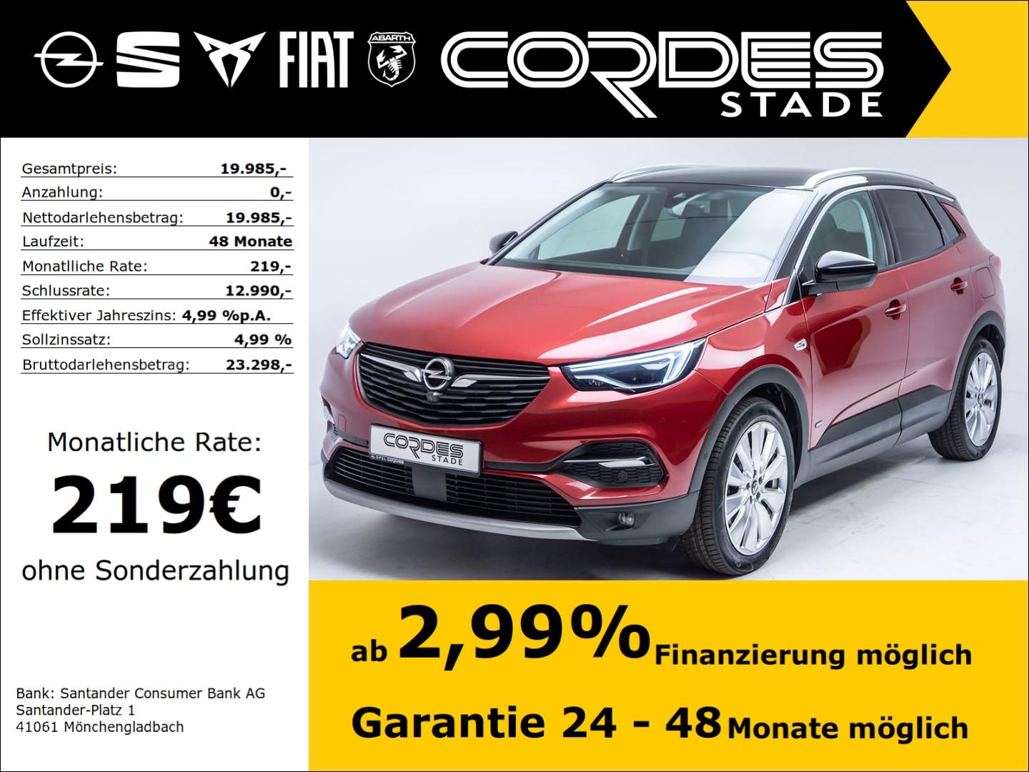 Opel Grandland Plug-in-Hybrid 4 Ultimate 1.6 Turbo  A