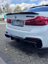 BMW M550i M5 G30 V8  - weiße BMW M550