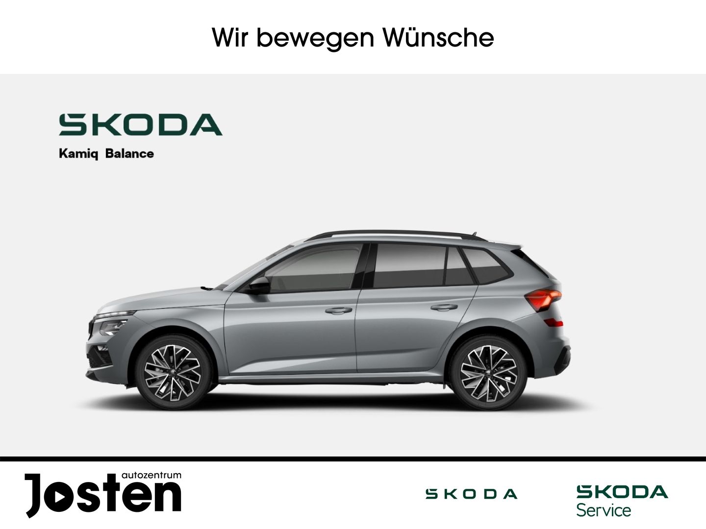 Skoda Kamiq Balance 1.0TSI FahrAss SimplyClever Black imagem 3