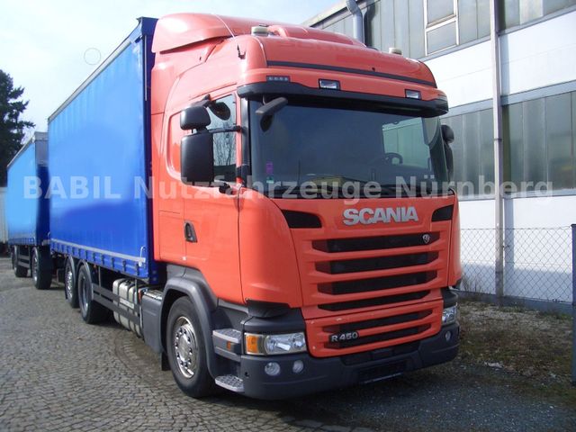 Scania R 450 Prit Pl gegen Aufpreis Schwarzm  Pr Pl Anh