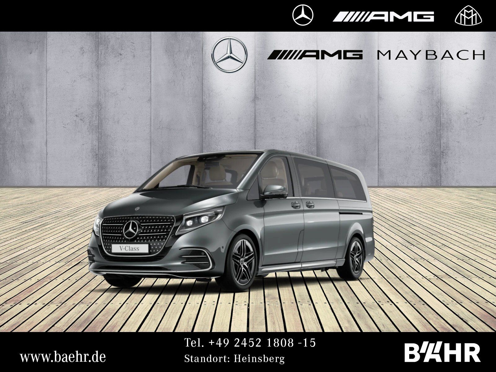 MERCEDES-BENZ V 300 d 4M Extralang AMG/MBUX/LED/Distronic/360°