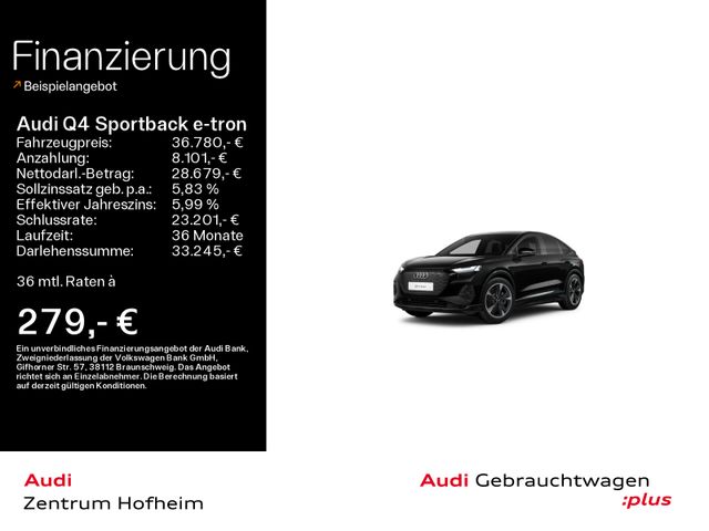 Audi Q4 Sportback e-tron 50 qu*Sonos*Pano*Matrix*Virt