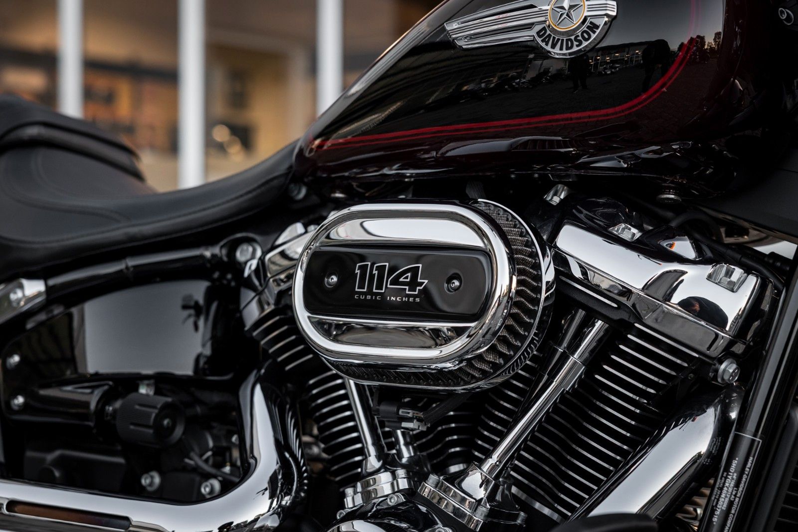 Fahrzeugabbildung Harley-Davidson FLFBS FAT BOY 114 -SOFTAIL-Midnight Crimson