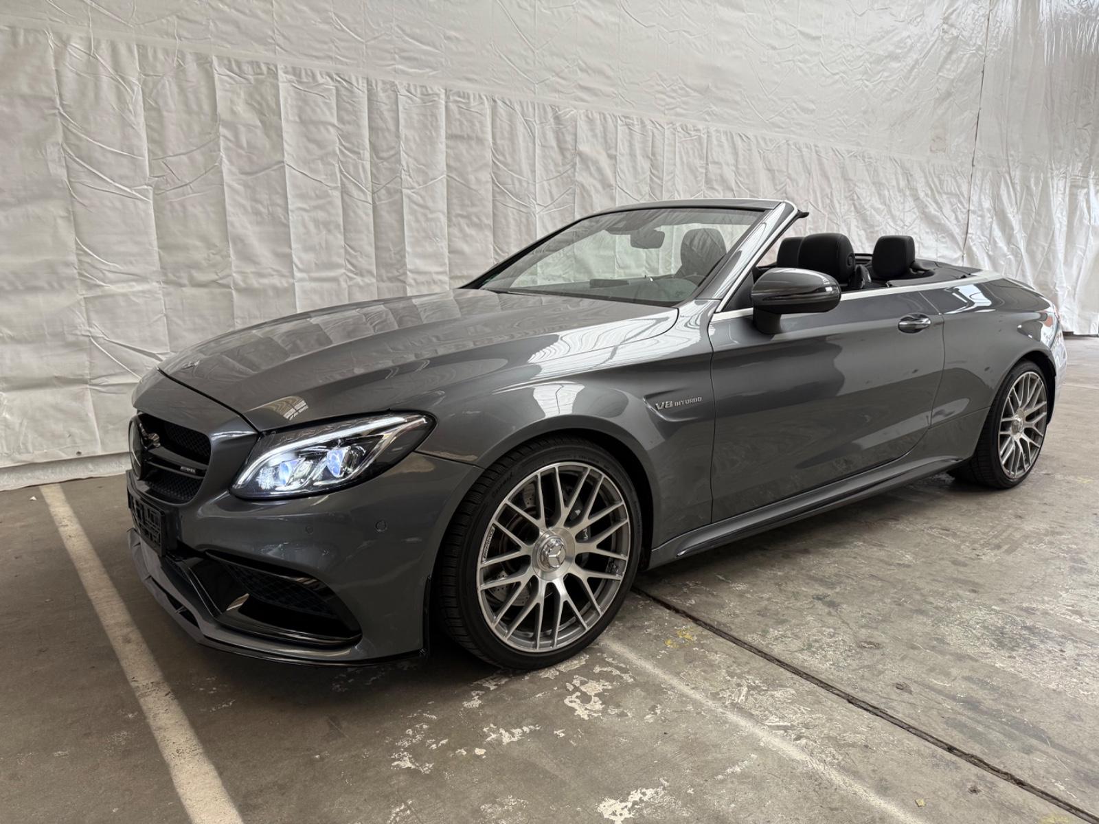 Mercedes-Benz C 63 S  AMG 4.0 V8 Cabrio Biturbo Burmester Top