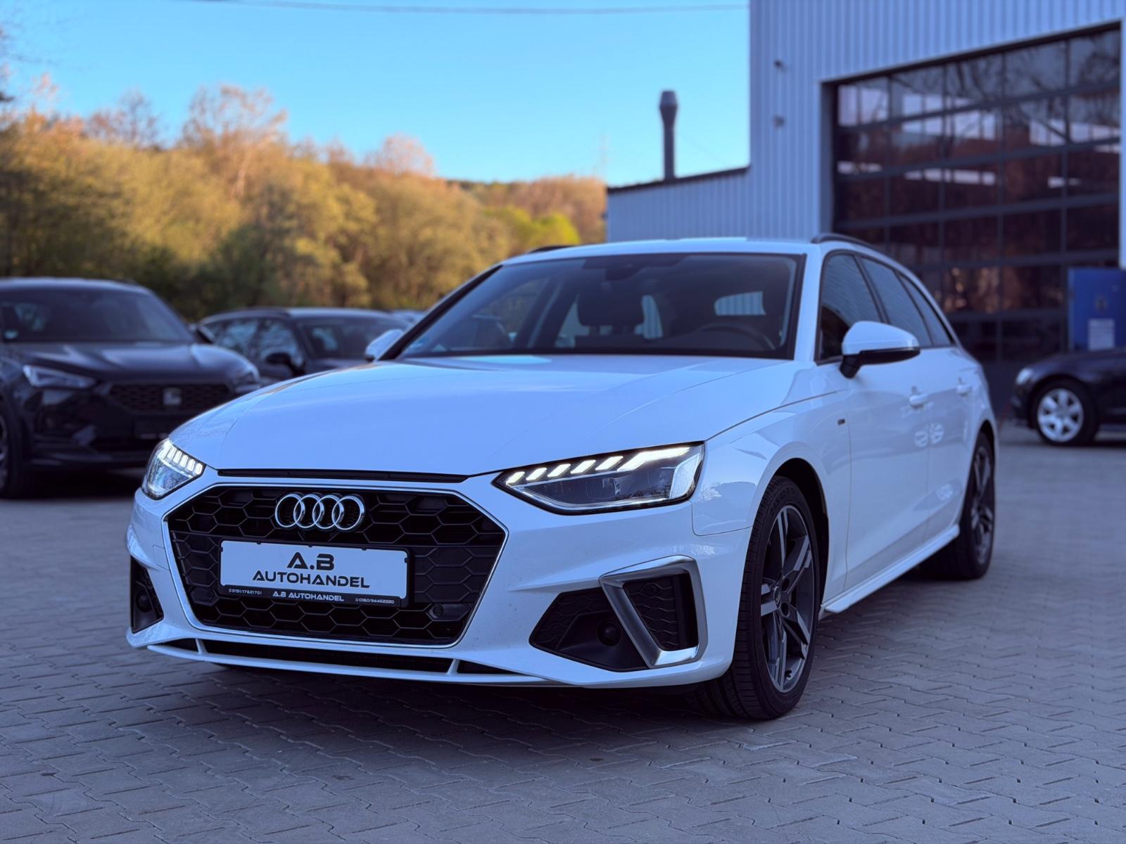 Audi A4 Avant 40 TDI S line/LED/AHK/128.300km
