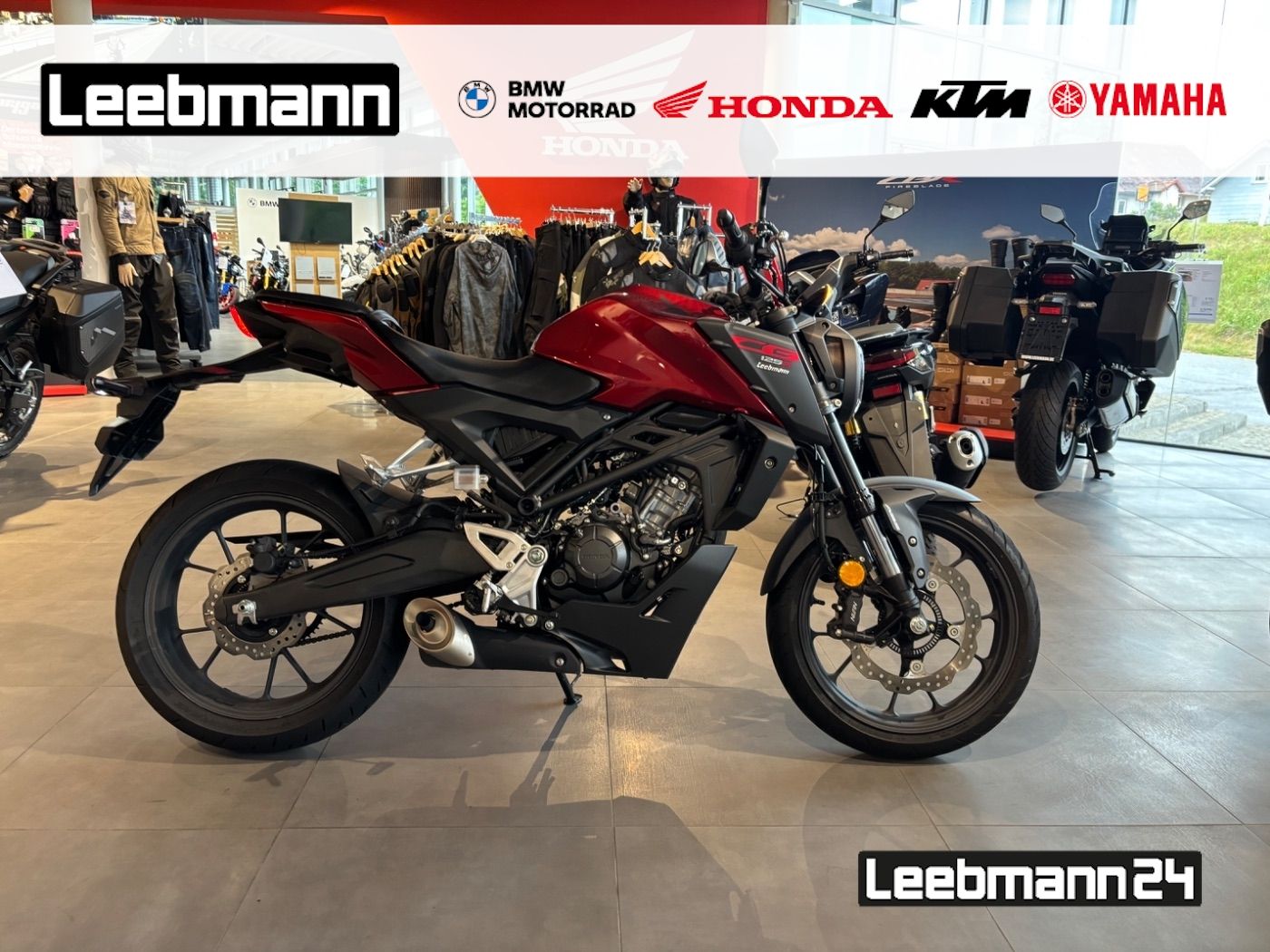 Fahrzeugabbildung Honda CB 125 R 2025