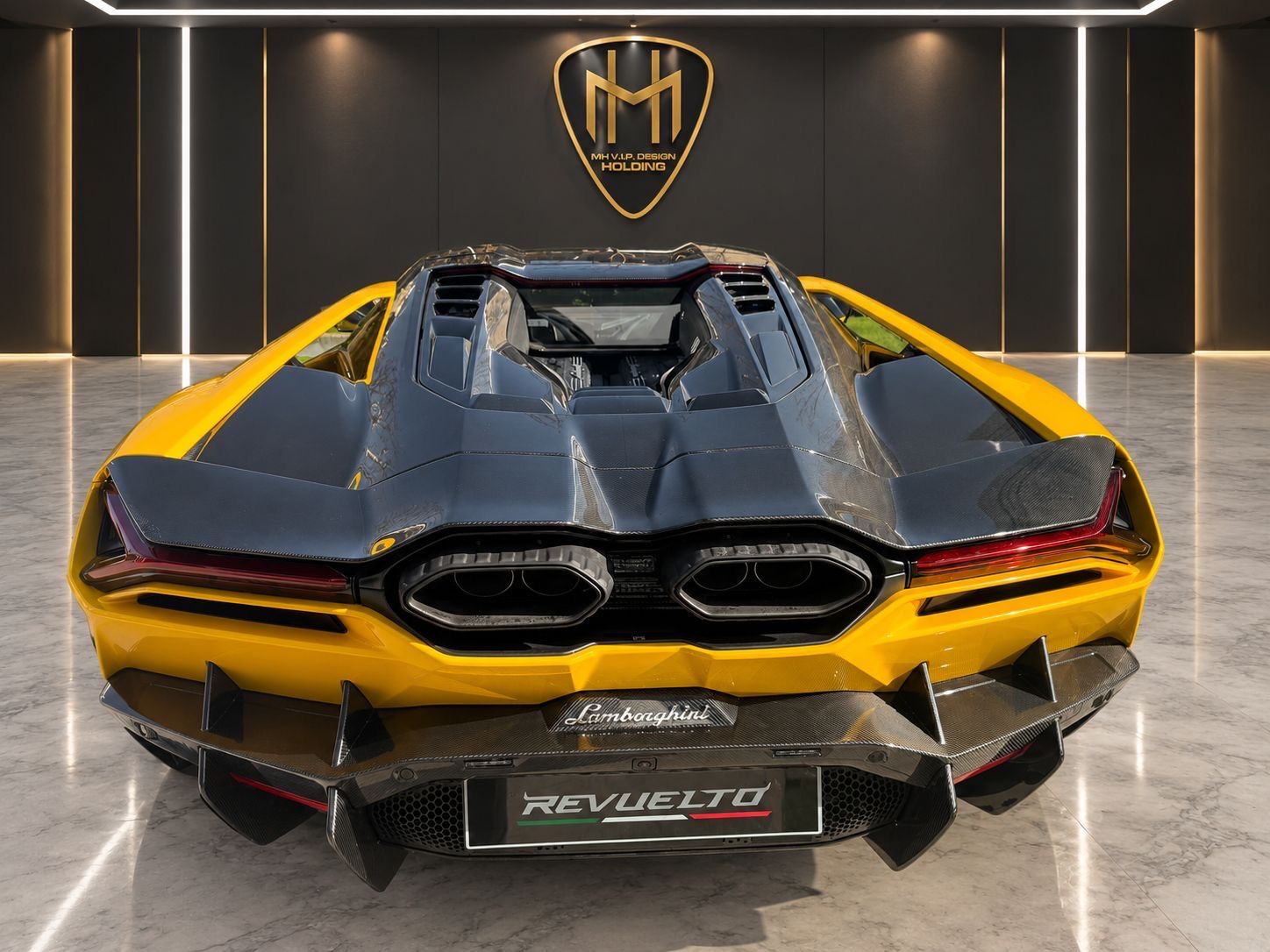 Lamborghini Revuelto Giallo Auge Carbon Package imagem 3