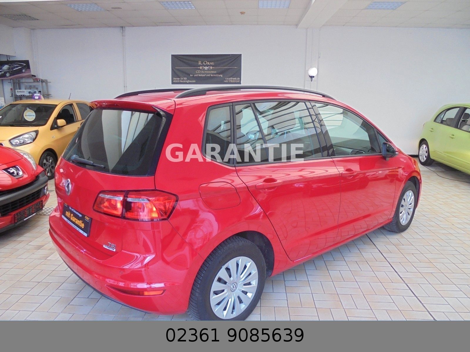 Fahrzeugabbildung Volkswagen Golf Sportsvan VII  BMT/Panorama/Start-Stopp
