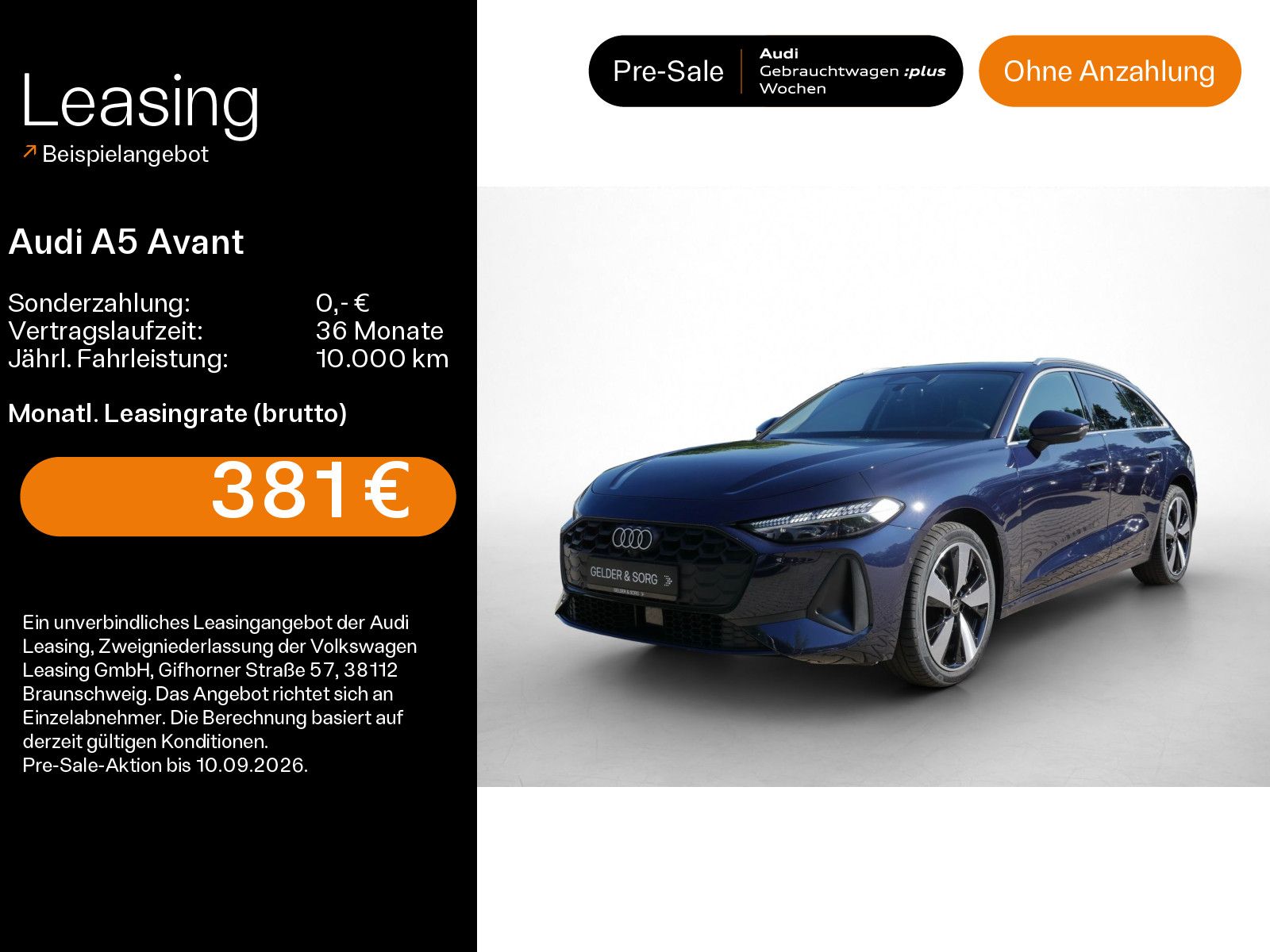 Audi A5 Avant 40 TDI quattro AHK*Matrix*360°*Techplus