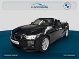 BMW 220i Cabrio M Sportpaket AHK+Navi+SHZ+KeyGO+HiFi - schwarze BMW 220